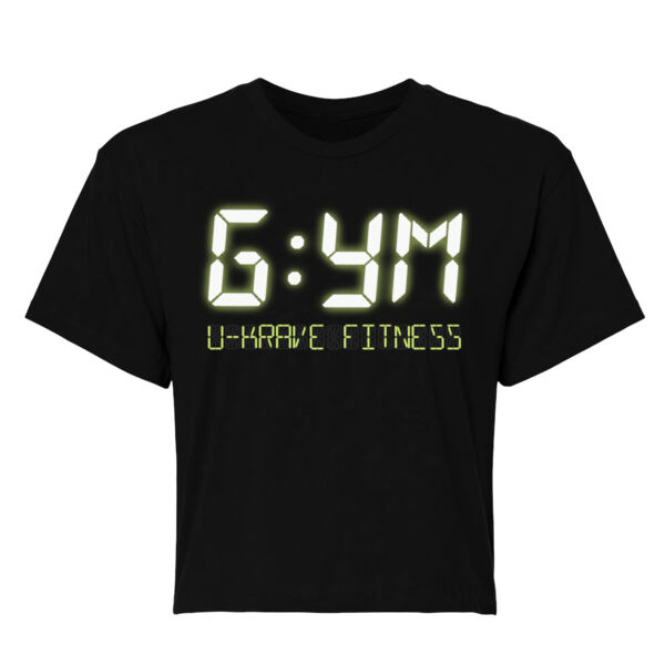 GYM TIME - WOMEN'S CROP T-SHIRT - $PTVC3Z$ Thumbnail